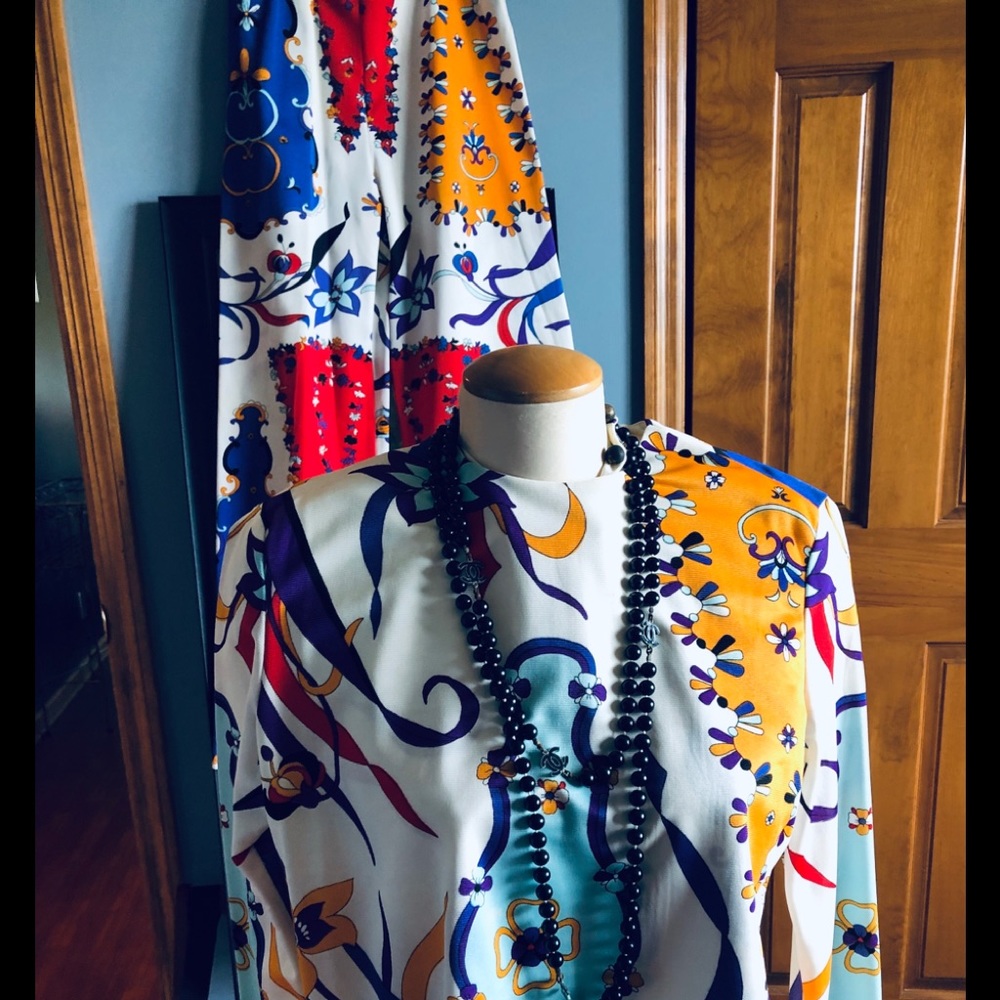 Vintage, 70’s 2 piece set🌸🌈✌🏻